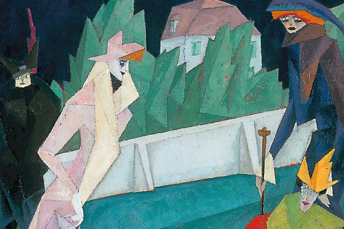 Lyonel Feininger | The Promenade, 1912 | Private Collection © Bildrecht, Vienna, 2017