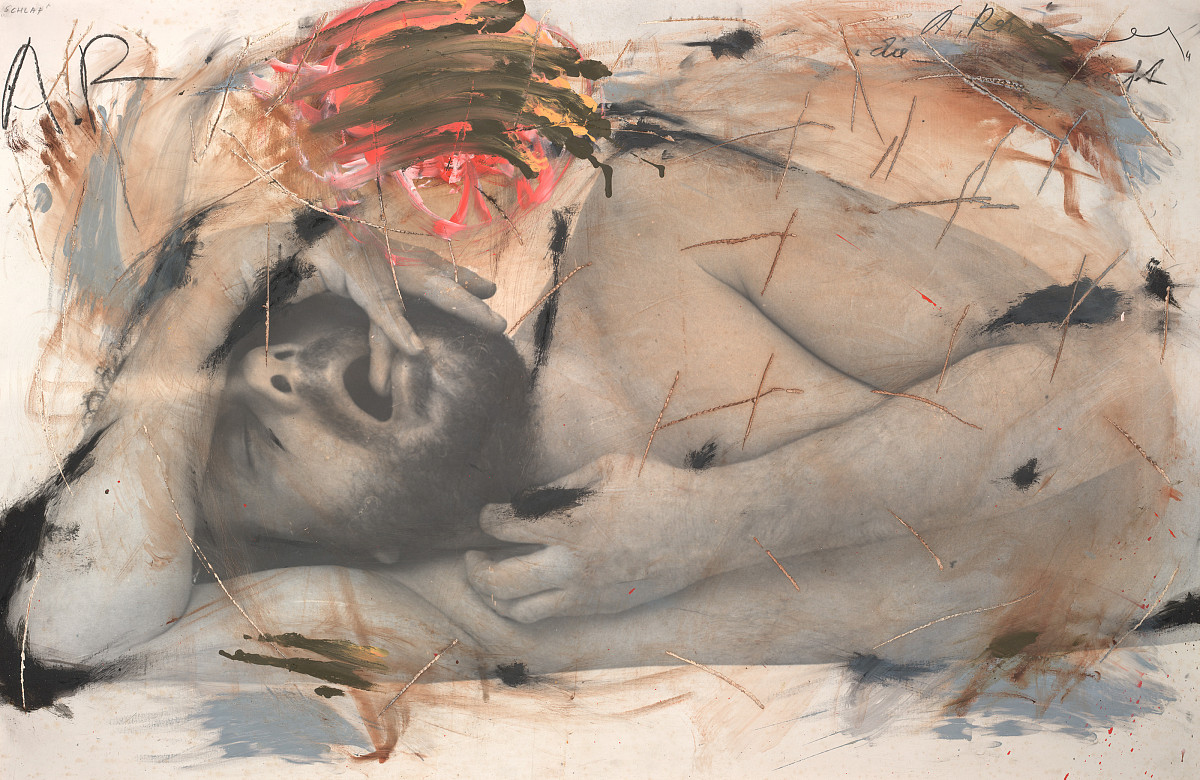 Arnulf Rainer: Schlaf, 1973–1974