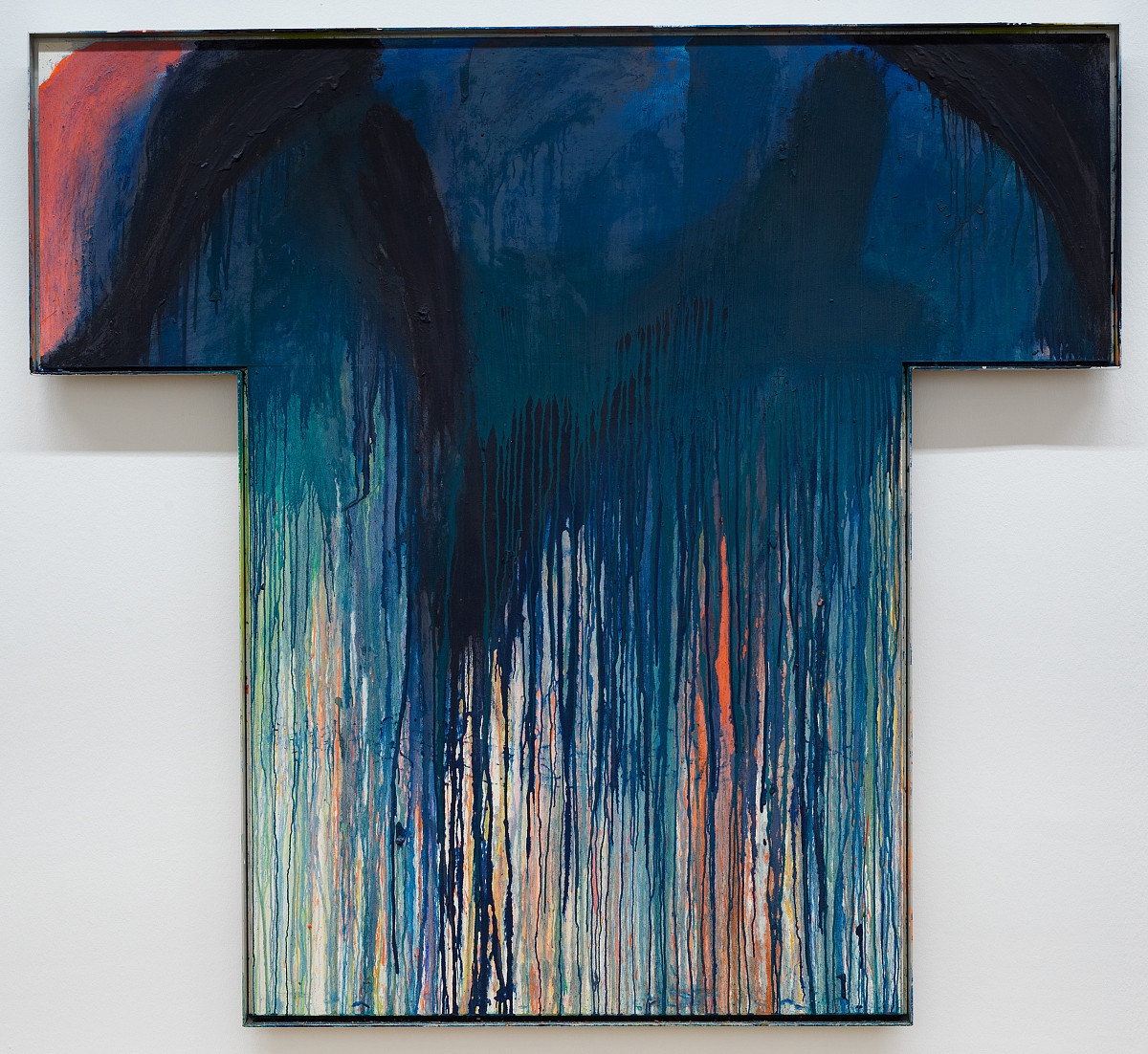 Arnulf Rainer: Winterabend (Kreuz), 1990/91