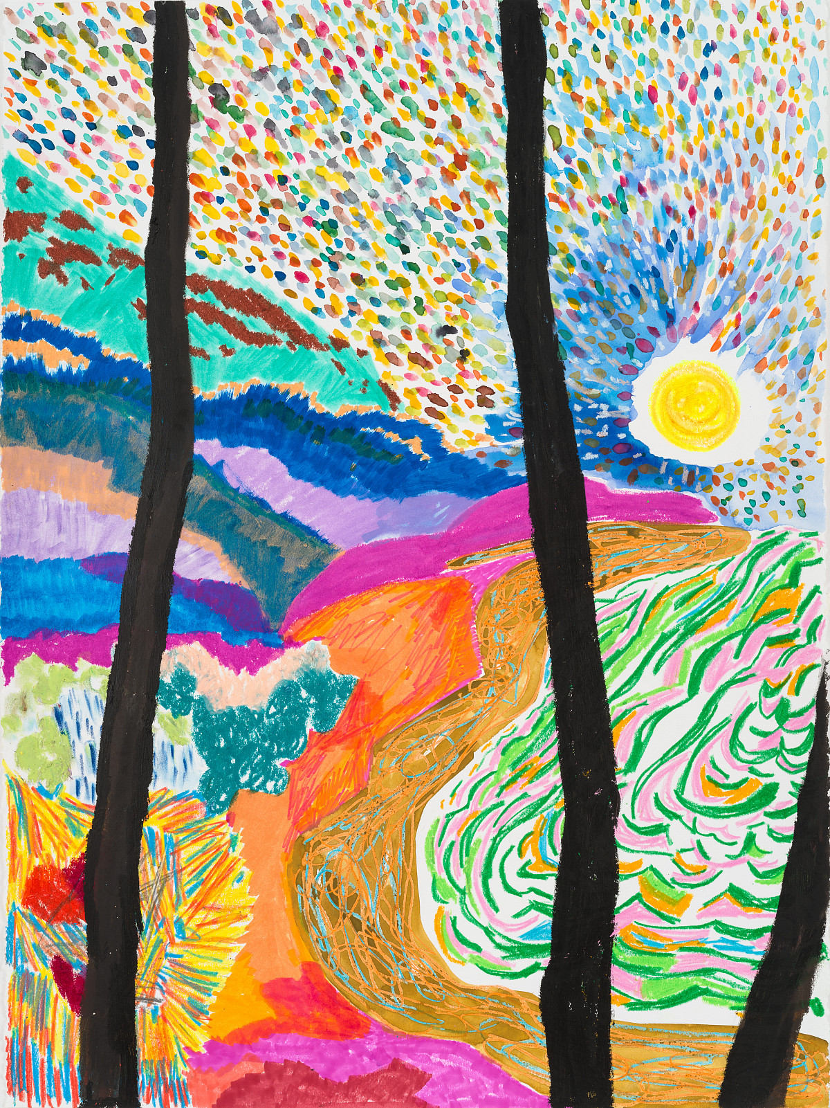 Shara Hughes: Sundown, 2025