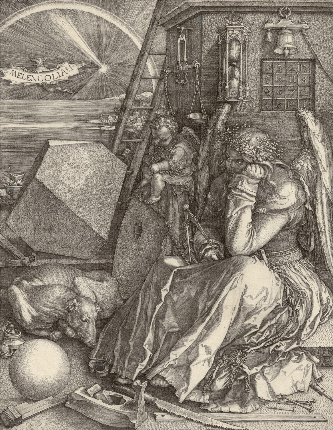 Albrecht Dürer: Melencolia I, 1504