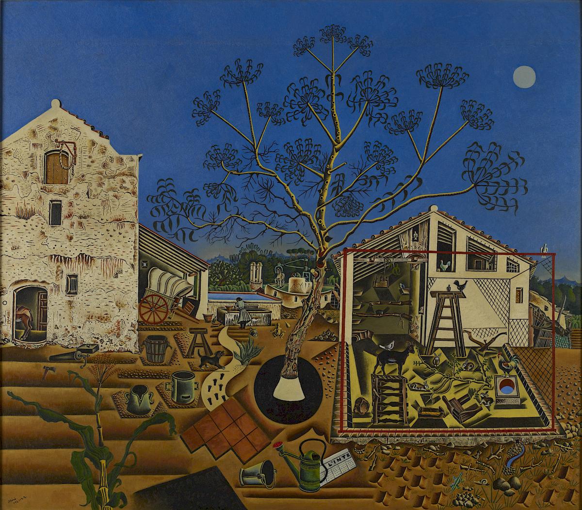 Joan Miró: The Farm, 1921/22 