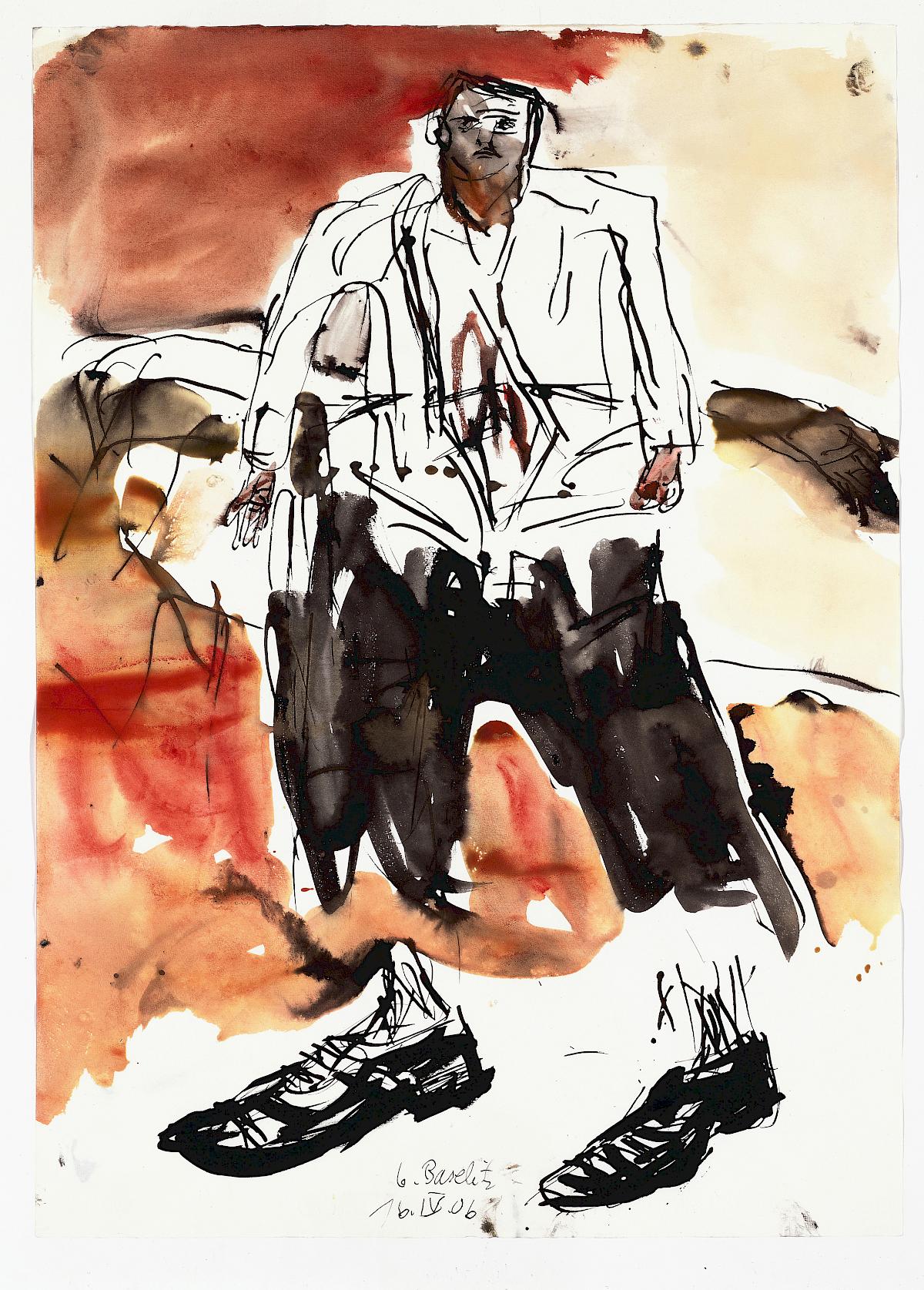 Georg Baselitz: Untitled, 16. April 2006 