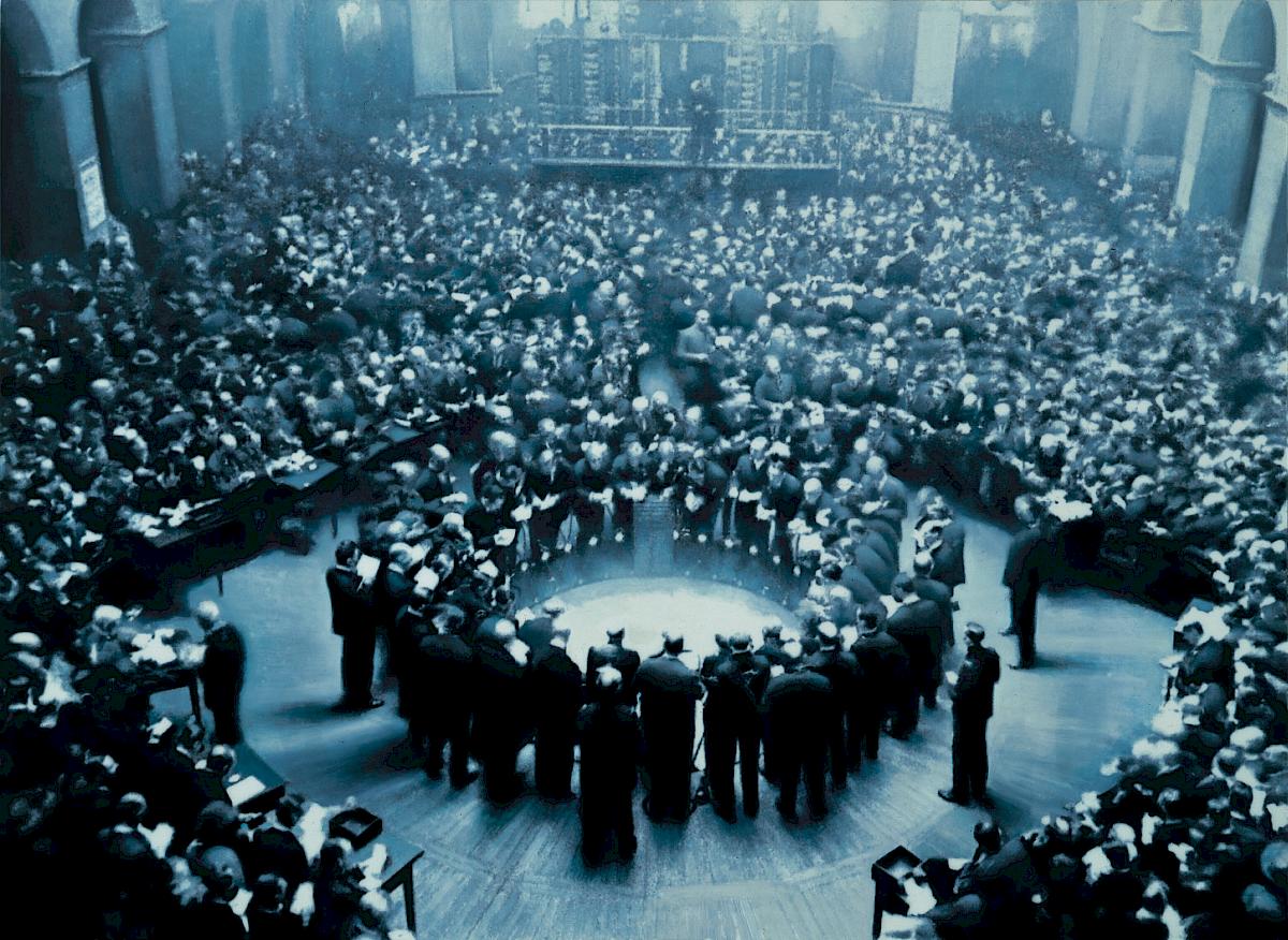 Gottfried Helnwein: The Meeting From the series "Night", 1996