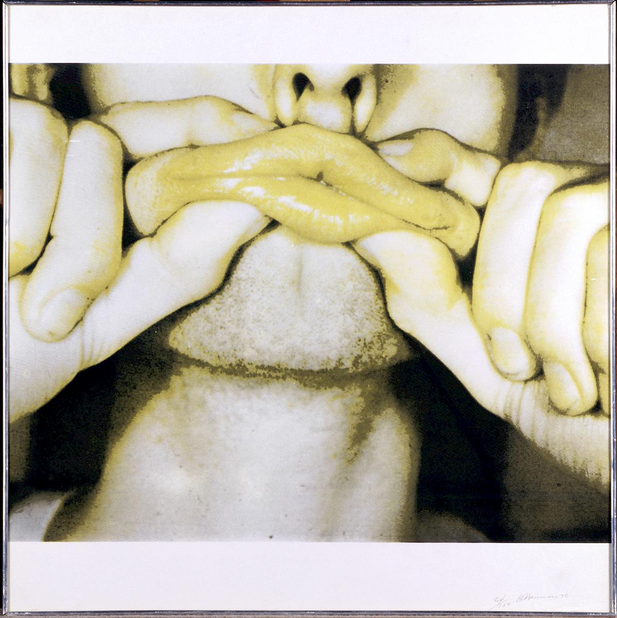 Bruce Nauman: Studies for Holograms, 1970