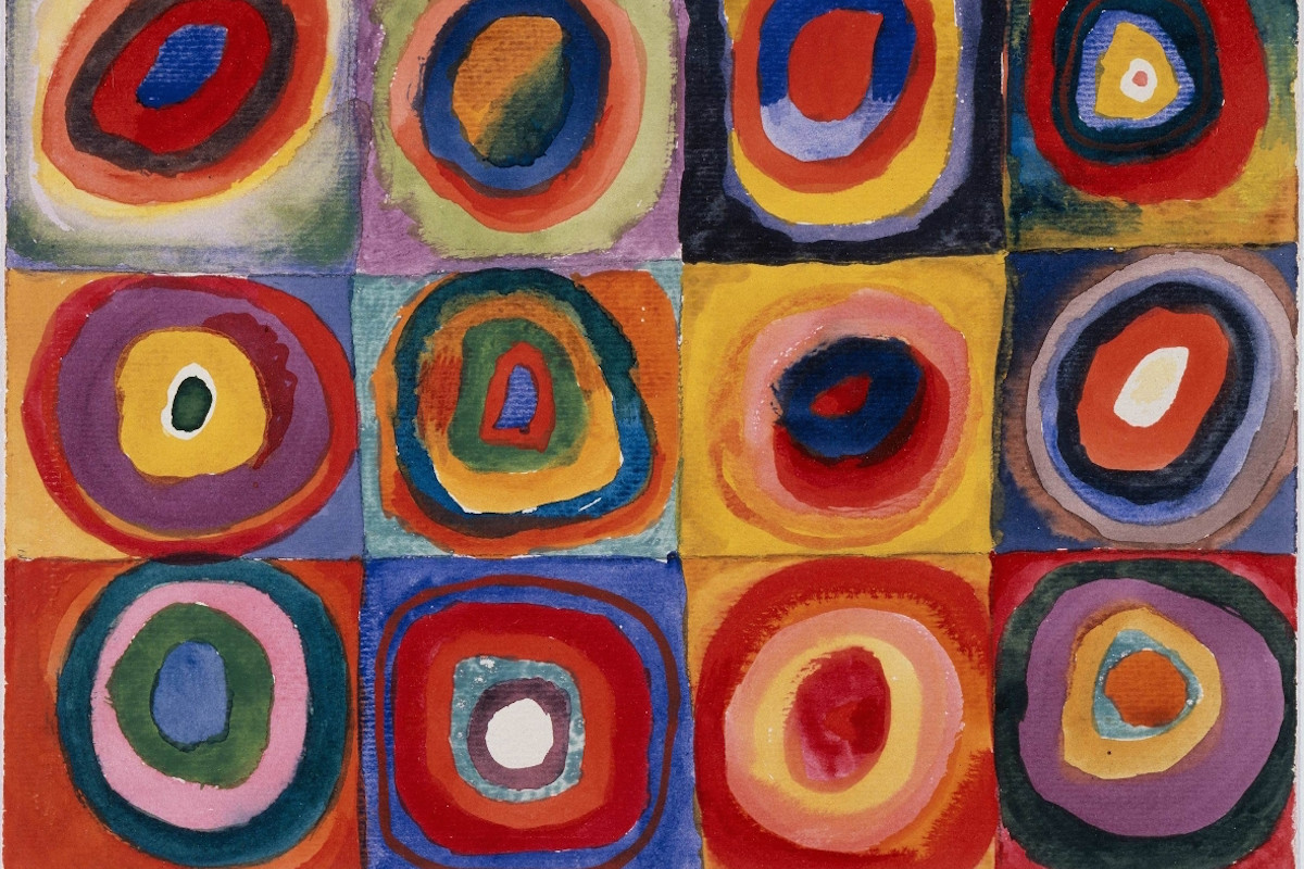 Wassily Kandinsky | Color study, squares with concentric circles, 1913
| Städtische Galerie in the Lenbachhaus and Kunstbau Munich
VBK Vienna, 2011
