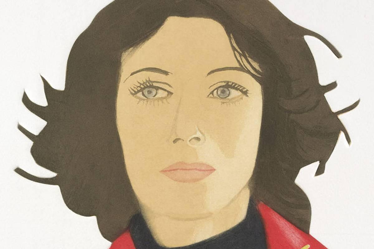 Alex Katz Ann Lauterbach, from: Face of the Poet, 1978 Aquatint © Alex Katz / VBK,Vienna 2010 / The Albertina Museum, Vienna