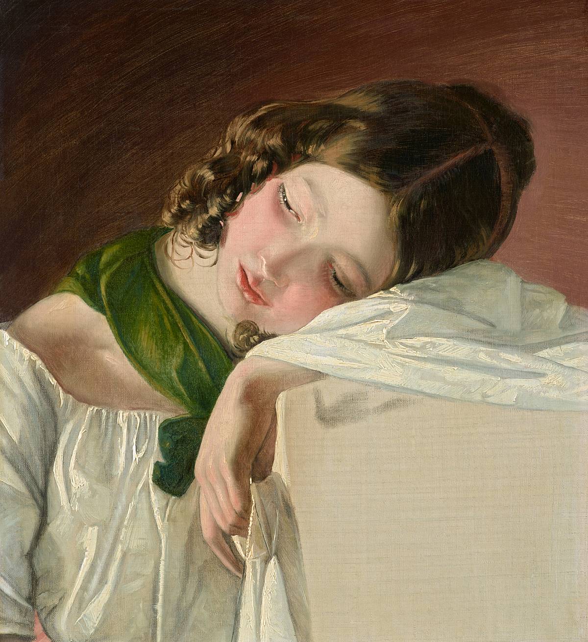 Friedrich von Amerling: Young Girl, 1834