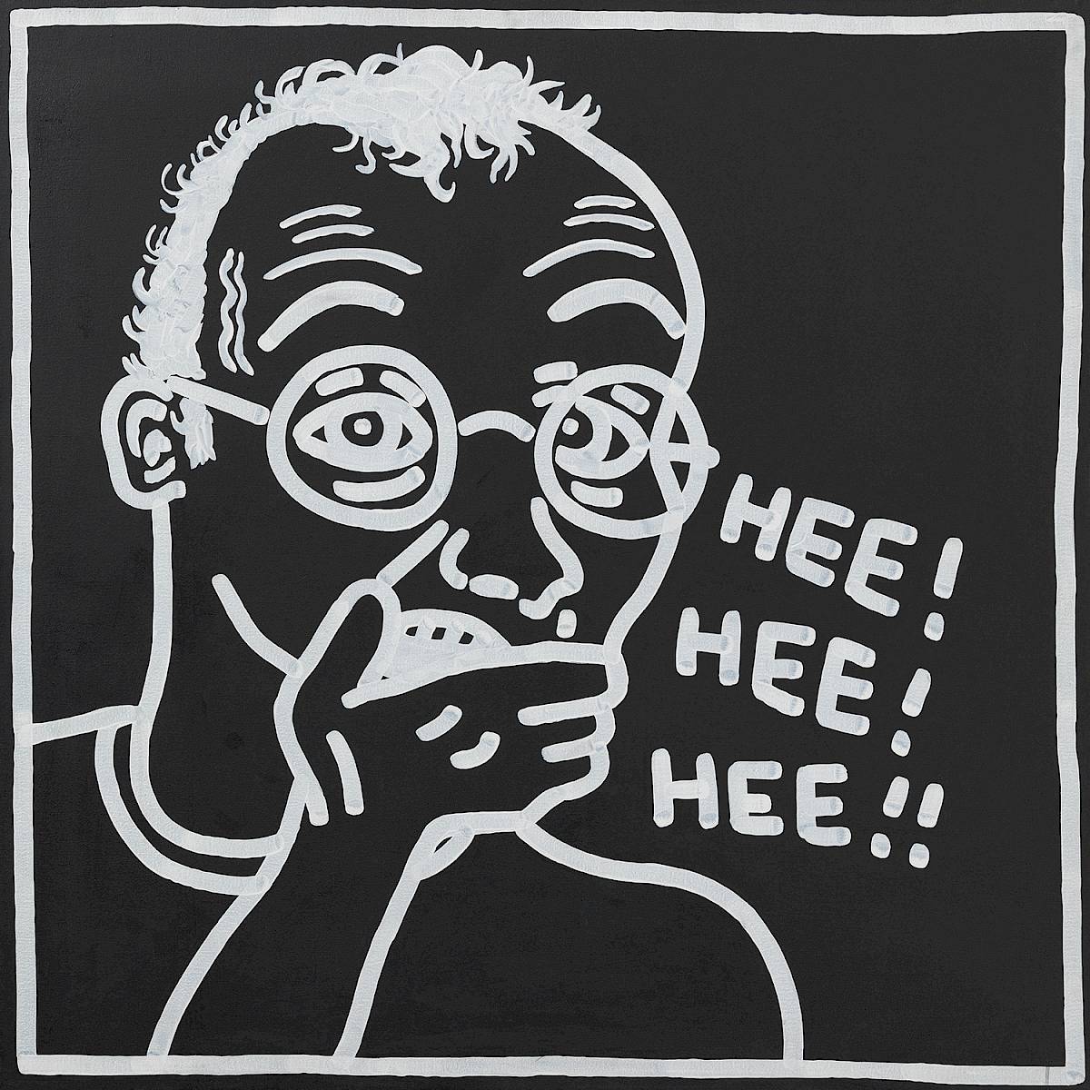 Keith Haring: Untitled (Self-Portrait), 1985