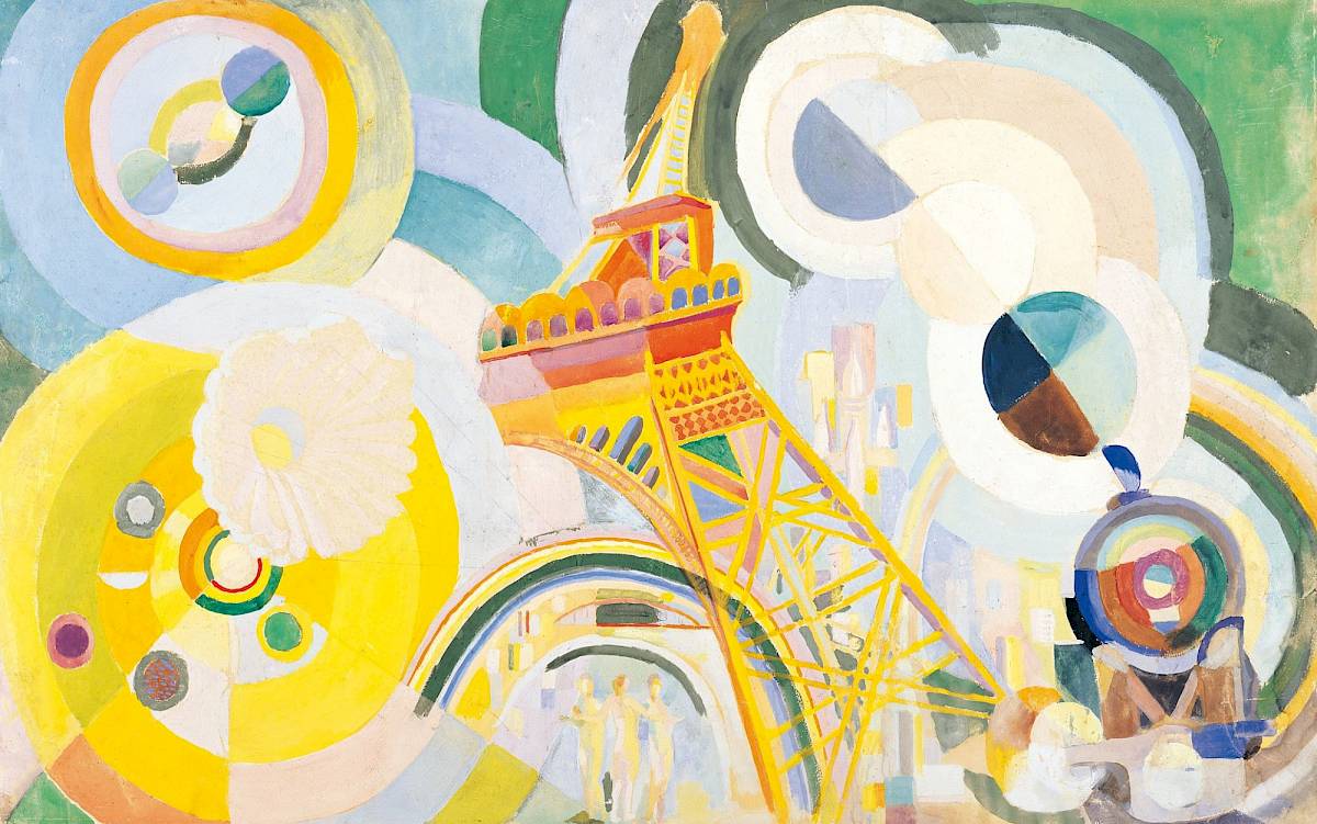 Robert Delaunay | Luft, Eisen, Wasser. Entwurf für ein Wandbild, 1936 – 37 | © Albertina, Wien. Sammlung Batliner