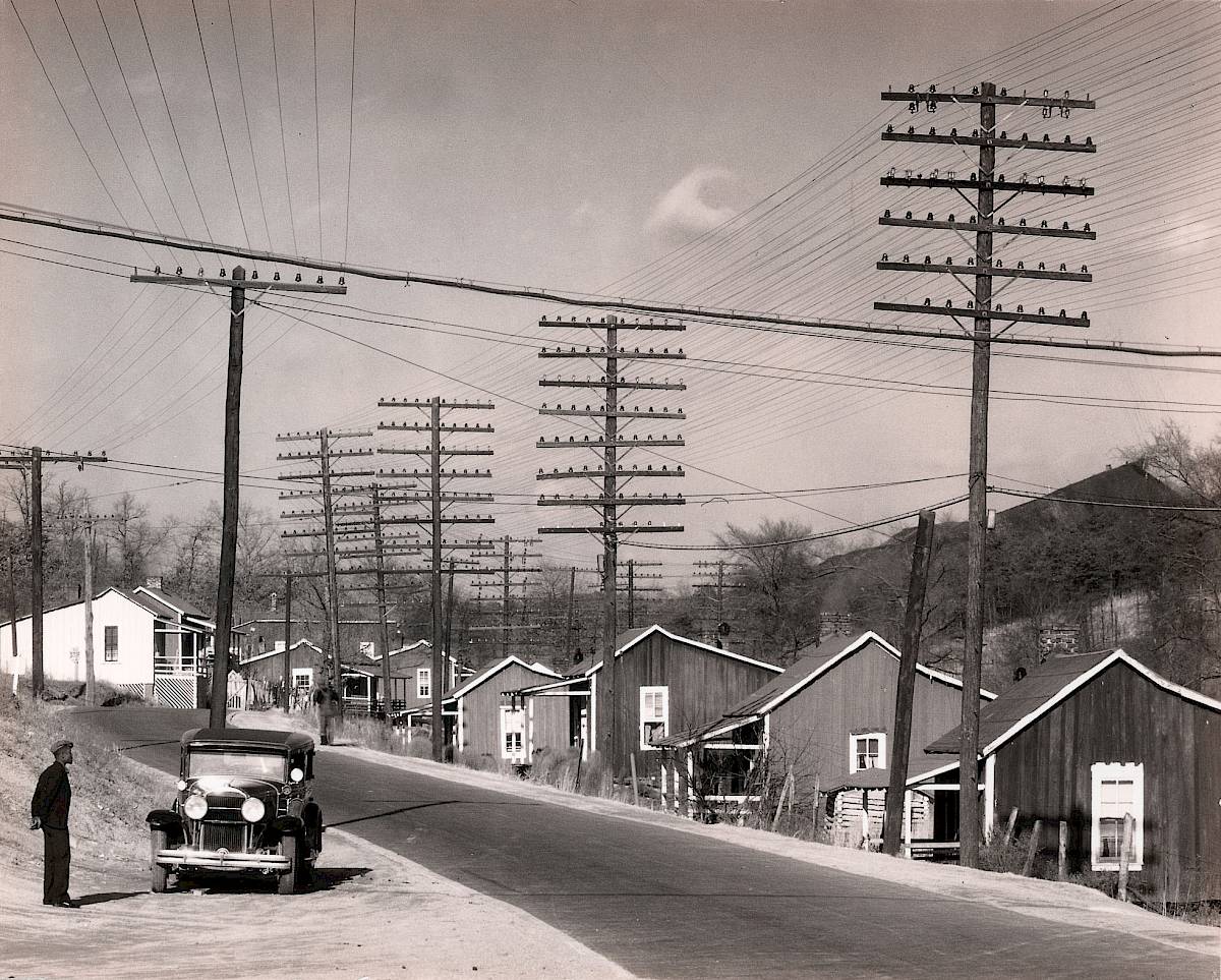 Walker Evans: Roadside View, Alabama Coal Area Company Town, 1936