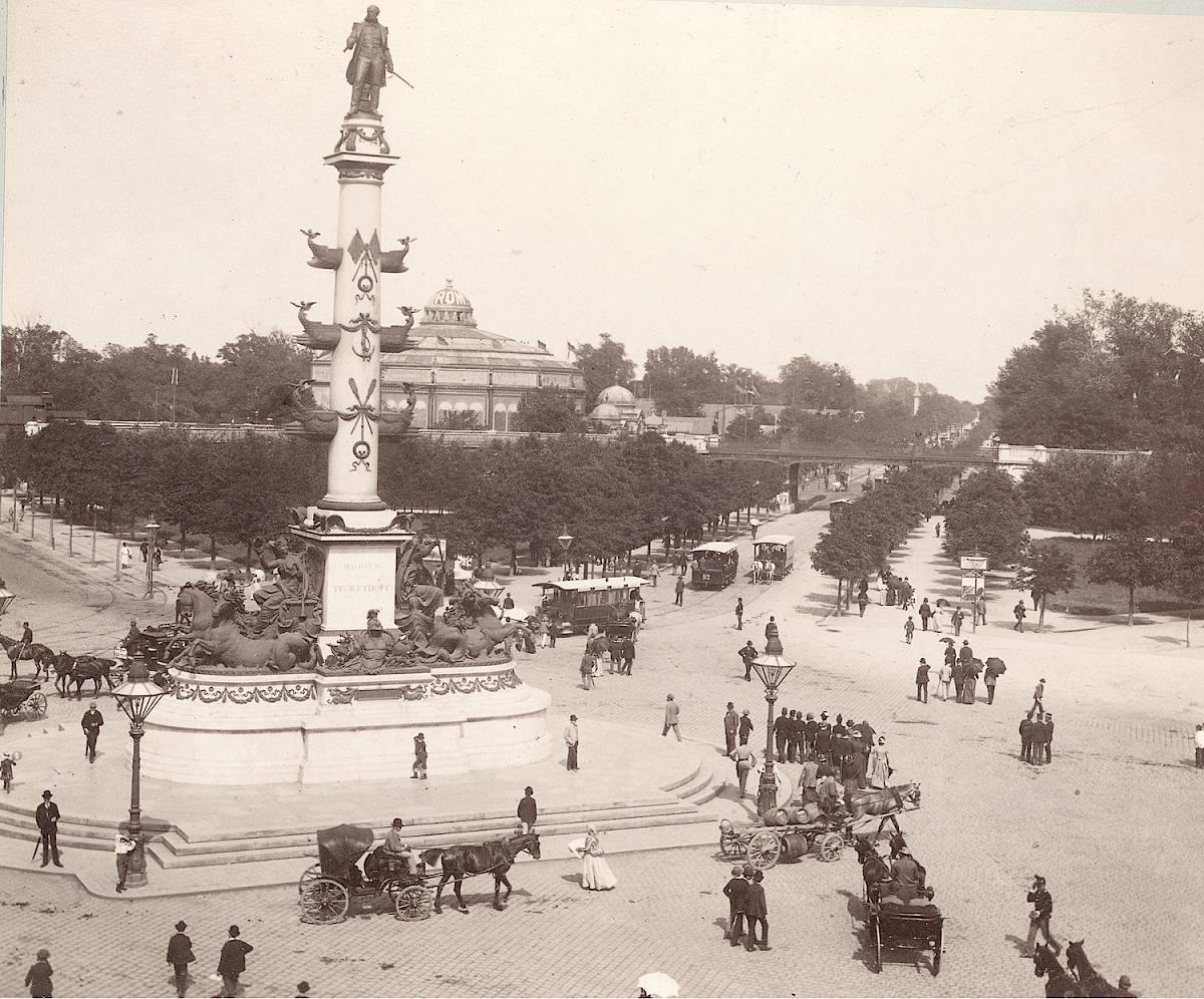 Carl von Zamboni: Vienna, Praterstern, 1891