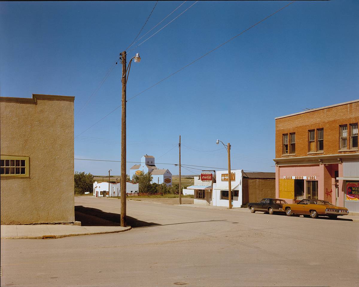 Stephen Shore: Main Street, Gull Lake, Sakatchewan, 1974