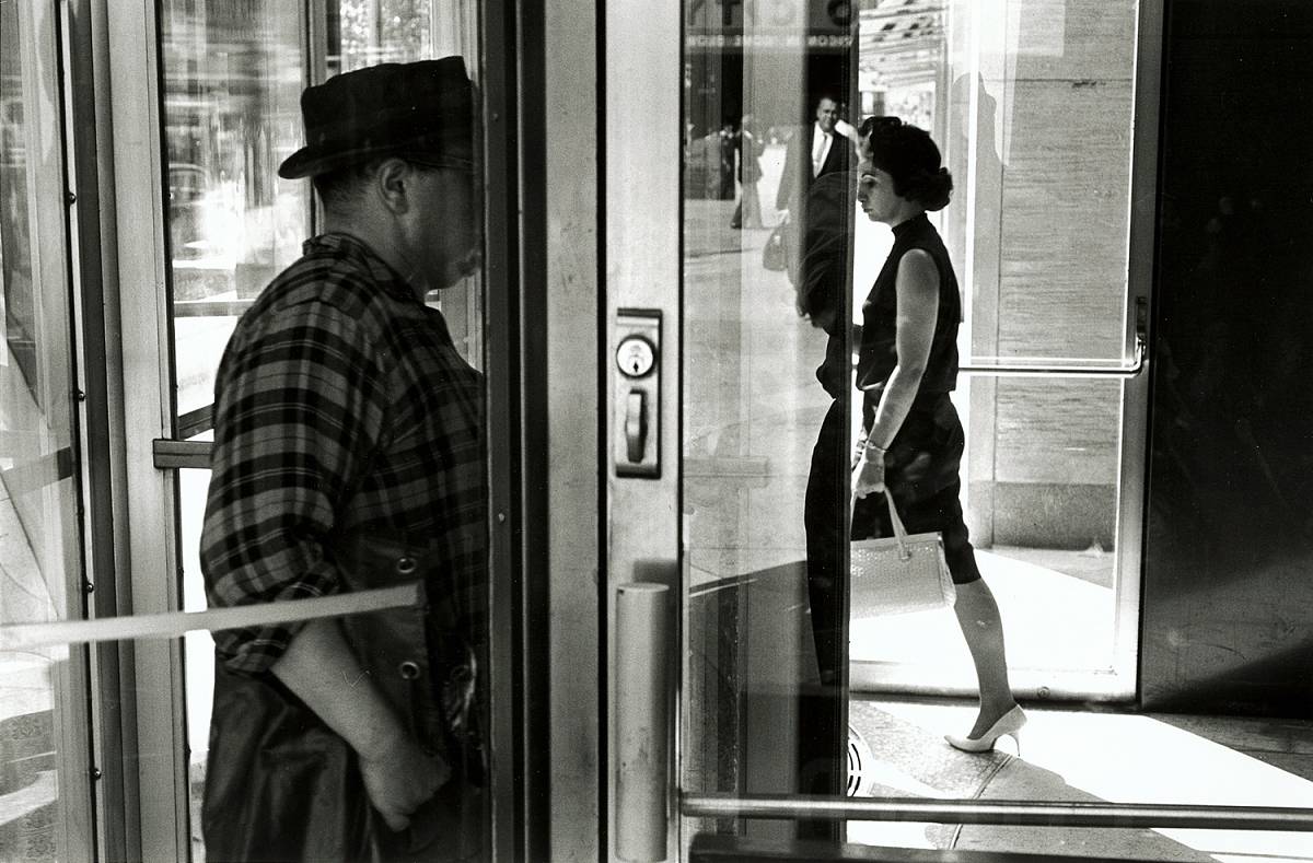 Lee Friedlander | New York City, 1963, späterer Abzug | Albertina, Wien. Dauerleihgabe der Österreichischen Ludwig-Stiftung für Kunst und Wissenschaft
