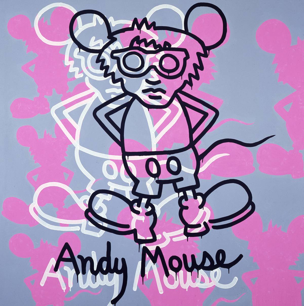 Keith Haring | Andy Mouse, 1985 | © Keith Haring Foundation