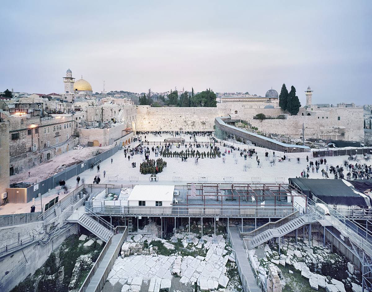 Alfred Seiland: Western Wall and Temple Mount, Jerusalem, Israel, 2013
