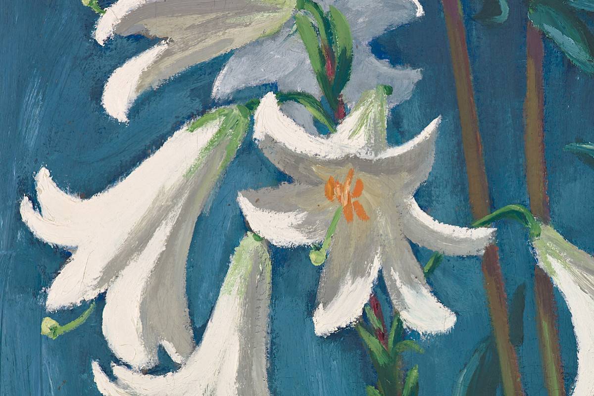 Werner Berg | Lilien, 1937 | © Bildrecht, Wien, 2018, Foto: Go-art Georg Ott