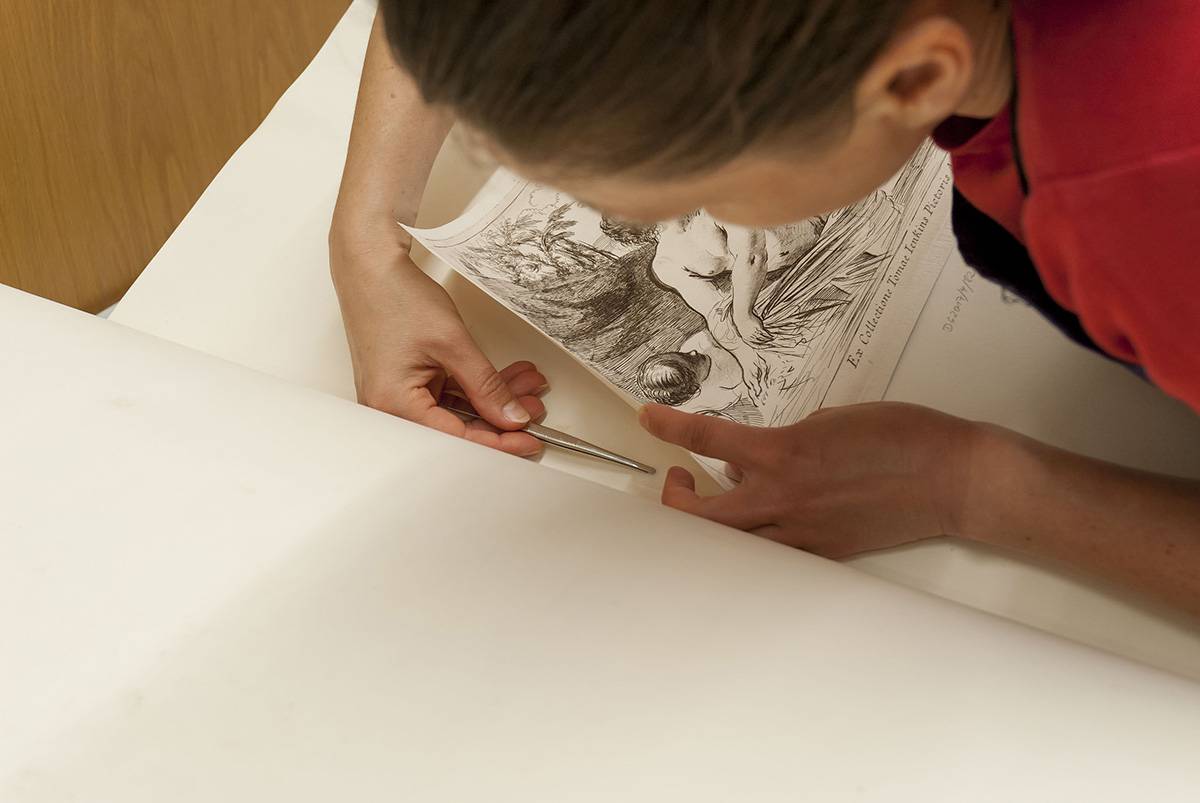 Restaurierung | Foto © Albertina, Wien