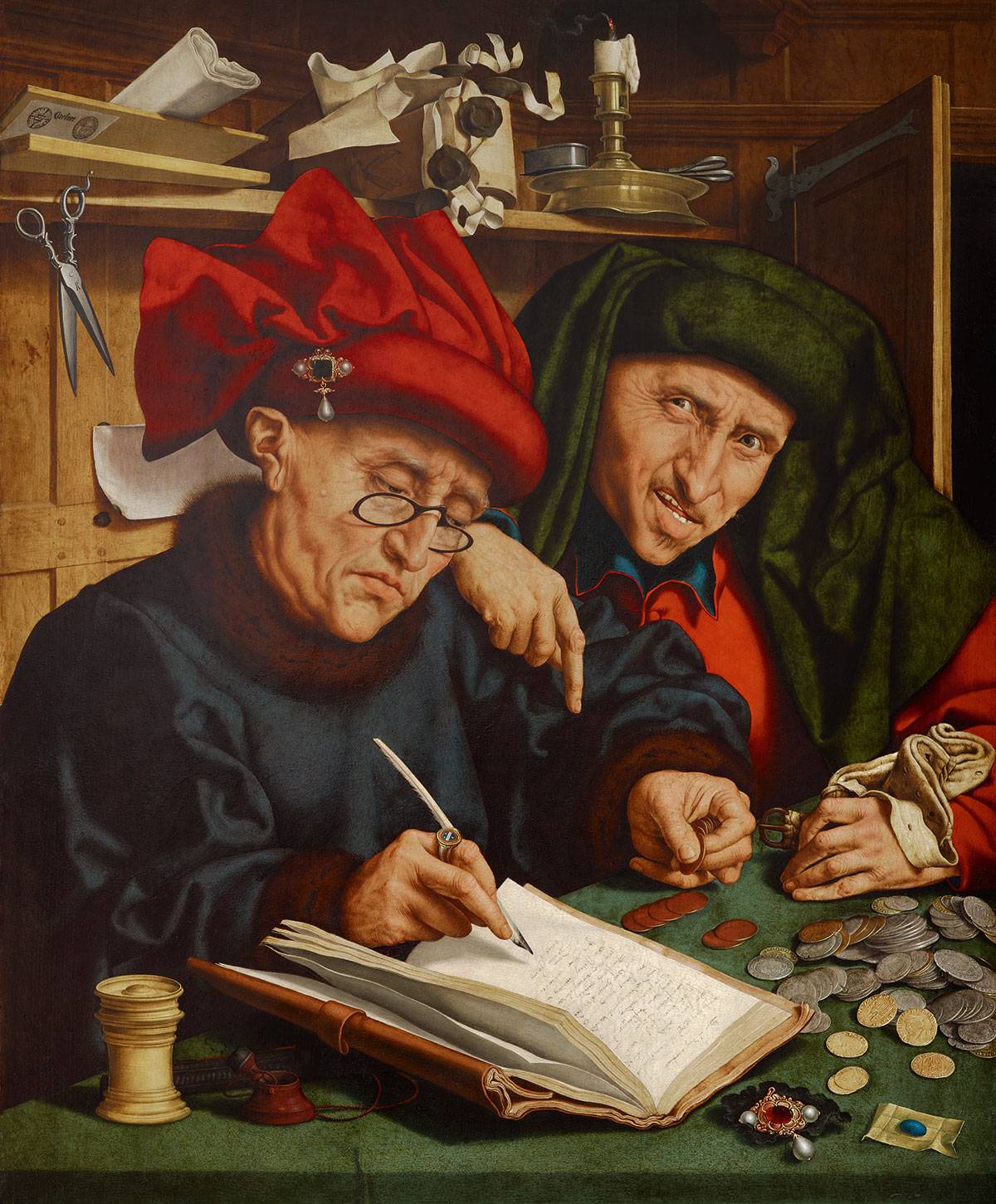 Quentin Massys der Ältere: The Tax Collectors, late 1520s