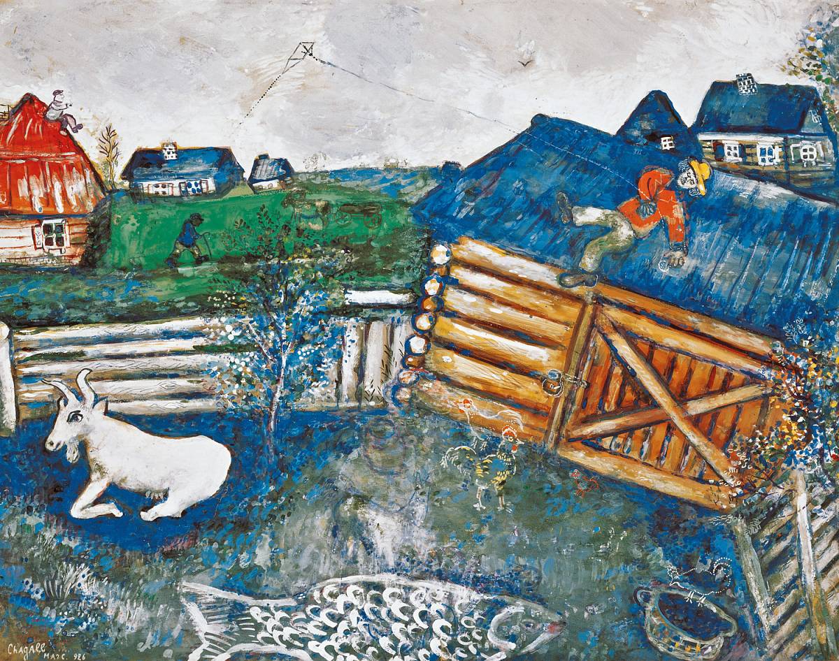 Marc Chagall: Der Papierdrache, 1926