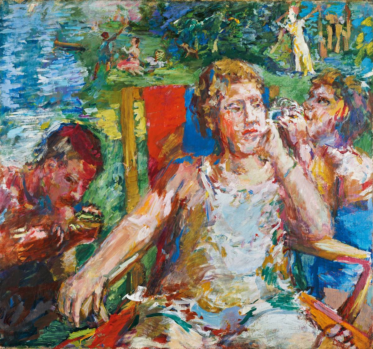 Oskar Kokoschka | Im Garten II | The ALBERTINA Museum, Vienna – The Batliner Collection © Bildrecht, Vienna 2021