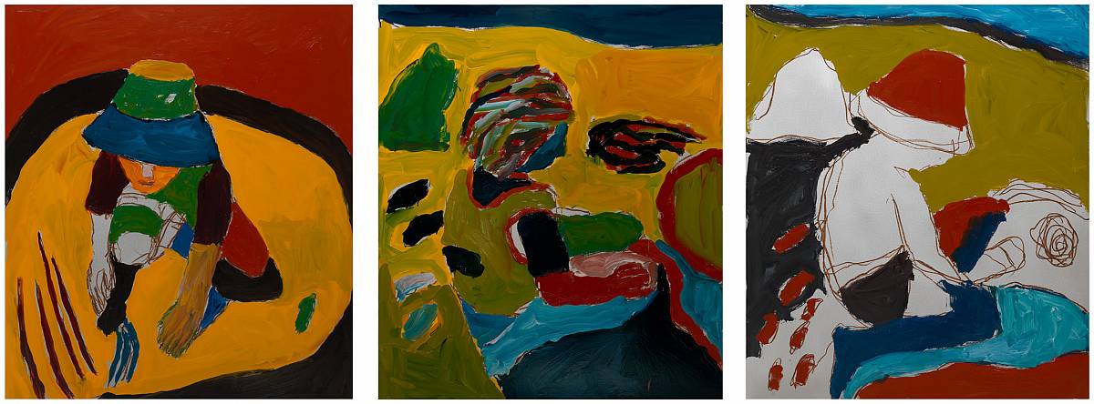 Sean Scully: Eleuthera Triptychon, 2018