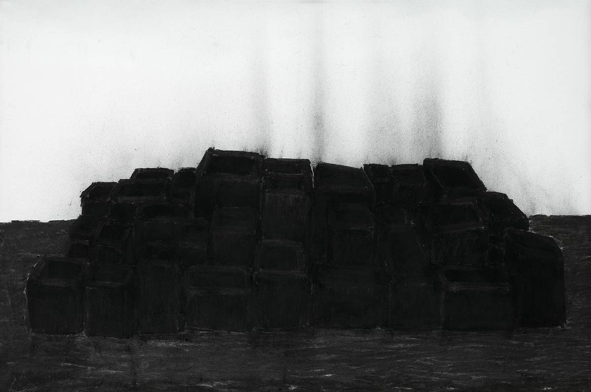 David Nash: Village Husk, 2000